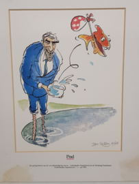 Art Print Ruud Lubbers Staatsloterij 1991 10/100 Jan Kellon