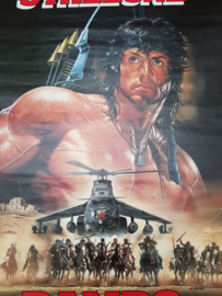 Rambo III Duitse Filmposter