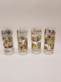 Efteling Laaf long drink glasses 4 pieces