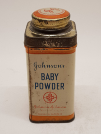 Baby Powder Johnsons vintage blikje