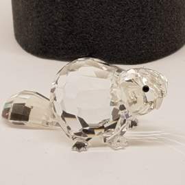 Swarovski Silver Crystal Bever met doos en certificaat