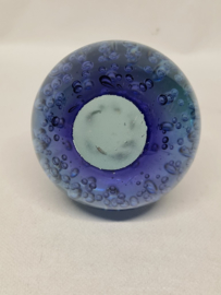 Paperweight  Bubbles Blue