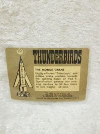 The Thunderbirds nr.19 The Mobile Crane Tradecard