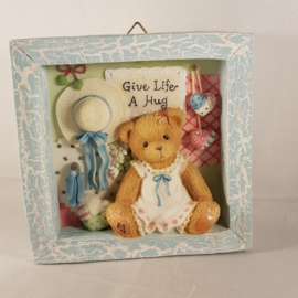 Shadowbox Country Charm 662372 Cherished Teddies