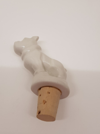 Mack Bulldog Flaschenverschluss aus Porzellan - sehr selten