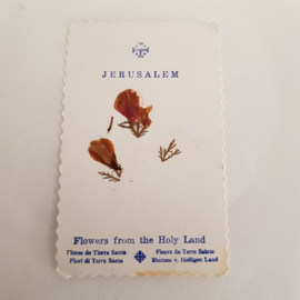 Prayer card Jerusalem