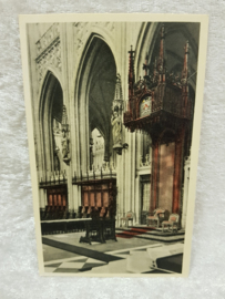 St.Jan Den Bosch Bishop's throne unopened