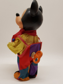 Mickey Mouse Original Carl Aufziehpuppe als Schlagzeuger antik