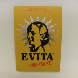 Evita de musical programma boekje