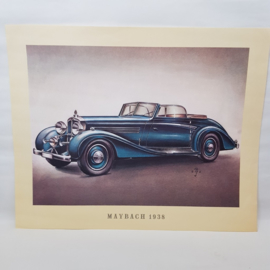 Aral Autoplaat Maybach 1938