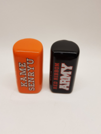 Red Ribbon Army salt and pepper