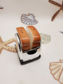 Peper en Zout Tostie-apparaat met 2 boterhammen