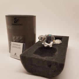 Swarovski Silver Crystal Bever met doos en certificaat