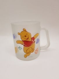 Winnie The Pooh glass mug Disney