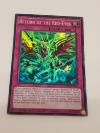Yu-Gi-Oh Konami Trap Card Return of the Red-Eyes