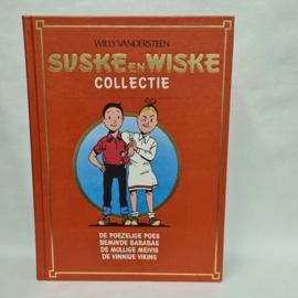 Suske en Wiske stripboek met o.a. de poezilige poes