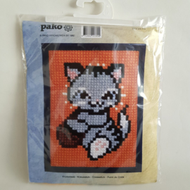 Embroidery kit Cat