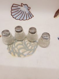 mini salt shakers 4 pieces