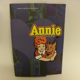 Annie the musical program booklet