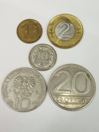 Polen 5 Münzen