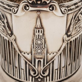 Versilberter Glashalter Ausländische Marke