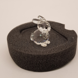 Swarovski Silver Crystal Hare mini with box