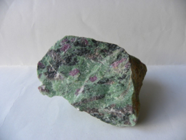 Zoisite with Ruby