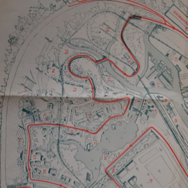 Madurodam plattegrond 1954