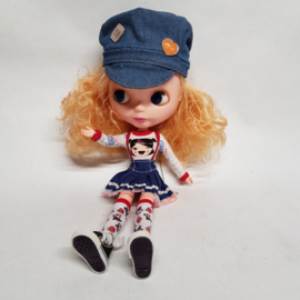 Blythe Puppe with 4 color eyes
