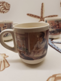 Ot und Sien 3 große Becher mit verschiedenen Bildern