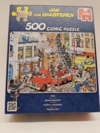 Jan van Haasteren 500 Comic-Puzzle - Feuer