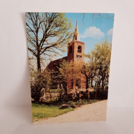6 photo postcards Churches of Friesland
