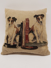 Decorative pillow Farmers Fox dogs