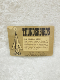 Tthe Thunderbirds nr.09 The Stately Home Tradecard