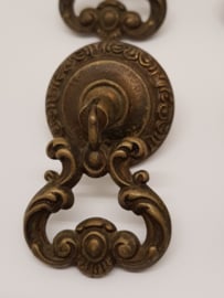 Brass antique drawer knobs 6 pieces