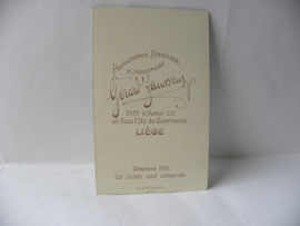 Antikes Porträtfoto Gerard Janssens