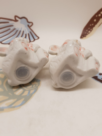 Salz- und Pfefferstreuer, sitzende Hasen