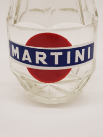 Martini karaf uit Parijs met 2 Martine glazen vintages