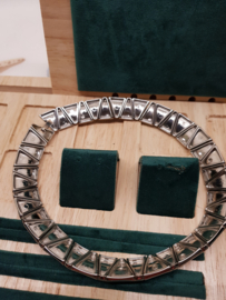 Vintage Chrom Halskette 90er