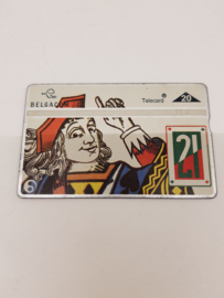Belgacon telecard 20