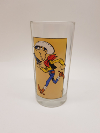 Lucky Luke vintage glass from 1997