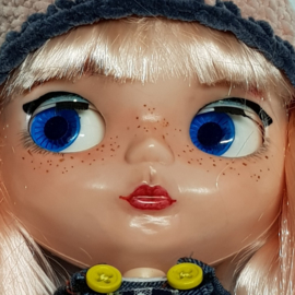 Blythe Pop beschadigd 4 speciaal gekleurde ogen.