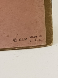 KLM Bright Eyes paper mache box