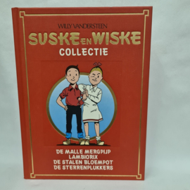Suske en Wiske stripboek met o.a. de malle mergpijp