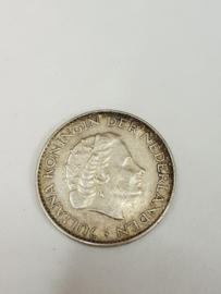 Nederland Zilveren Gulden 1963