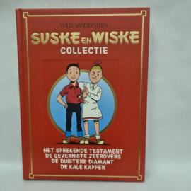 Suske en Wiske stripboek met o.a. het sprekende testament