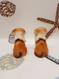 Saint Bernard dogs as salt and pepper shakers