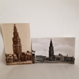 Groningen 6 zwart wit ansichtkaarten