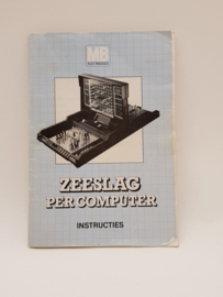 Zeeslag per computer Instructieboekje MB 1983