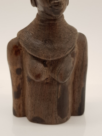 Wooden African figurine